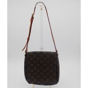 Louis Vuitton Monogram Musette Salsa PM Crossbody Bag Authentic Vintage Brown